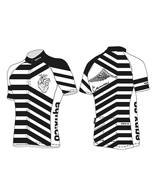 Cycling jersey “stripe”
